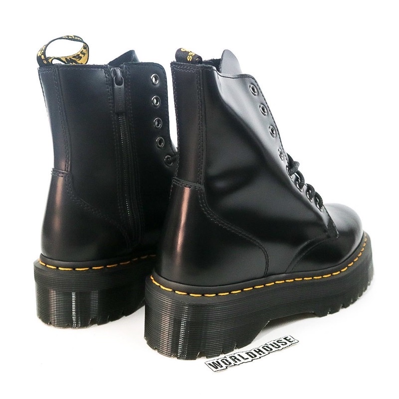 dr martens jadon zip black original