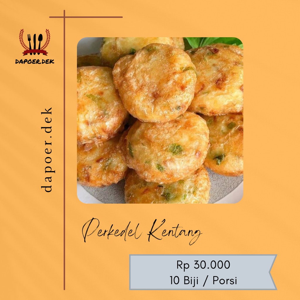 

PERKEDEL KENTANG
