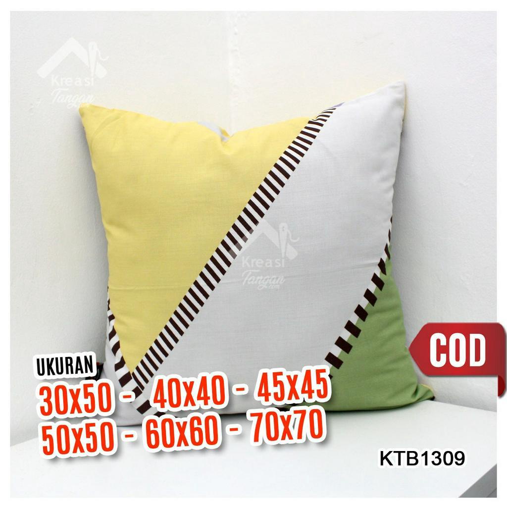 Sarung Bantal Sofa Ukuran 30x50, 40x40, 45x45, 50x50, 60x60, 70x70 - KTB1309