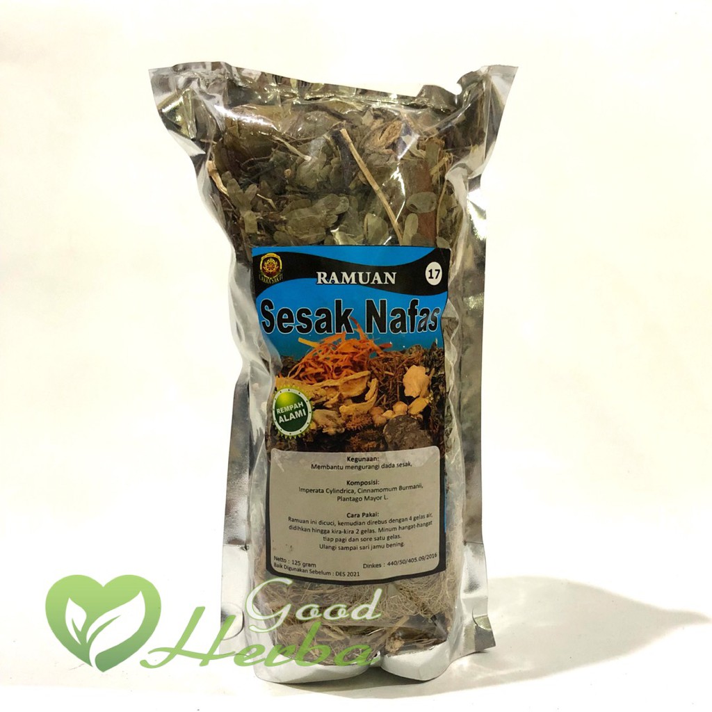 

Godogan Ramuan Asma / Sesak Nafas Herbal - bahan alami tanpa obat kimia