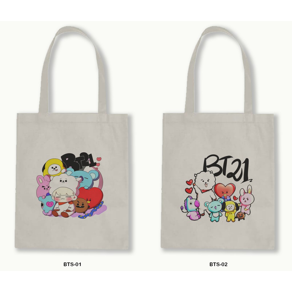 TOTE BAG BLACU 30X40 - BTS-01