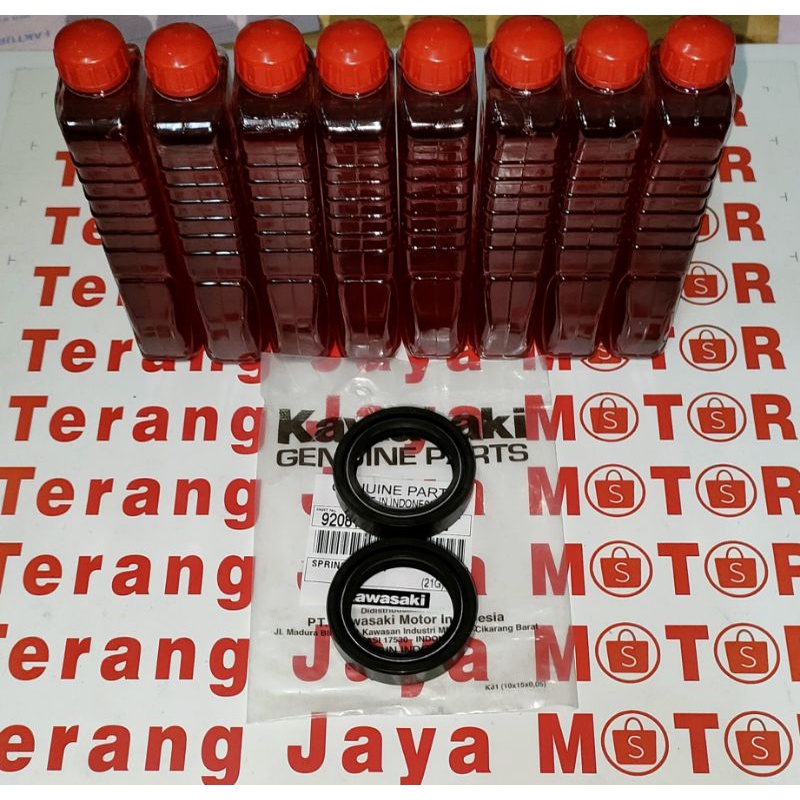 SEAL SHOCK DEPAN SIL SHOCK DEPAN KLX 150 DTRACKER USD+OIL SHOCK DEPAN