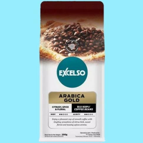 

Exelso arabica gold (200g) BiJI KOPI