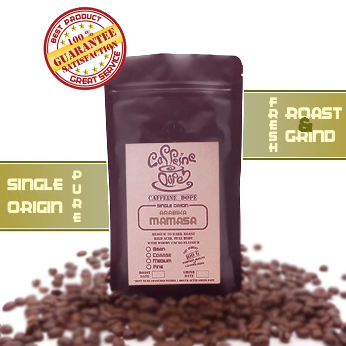 

Kopi Arabika Mamasa Celebes 100 Gr Single Origin - Bean/Biji & Ground/Bubuk