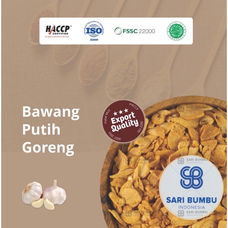 

Bawang Putih Goreng/ Fried Garlic 250gr