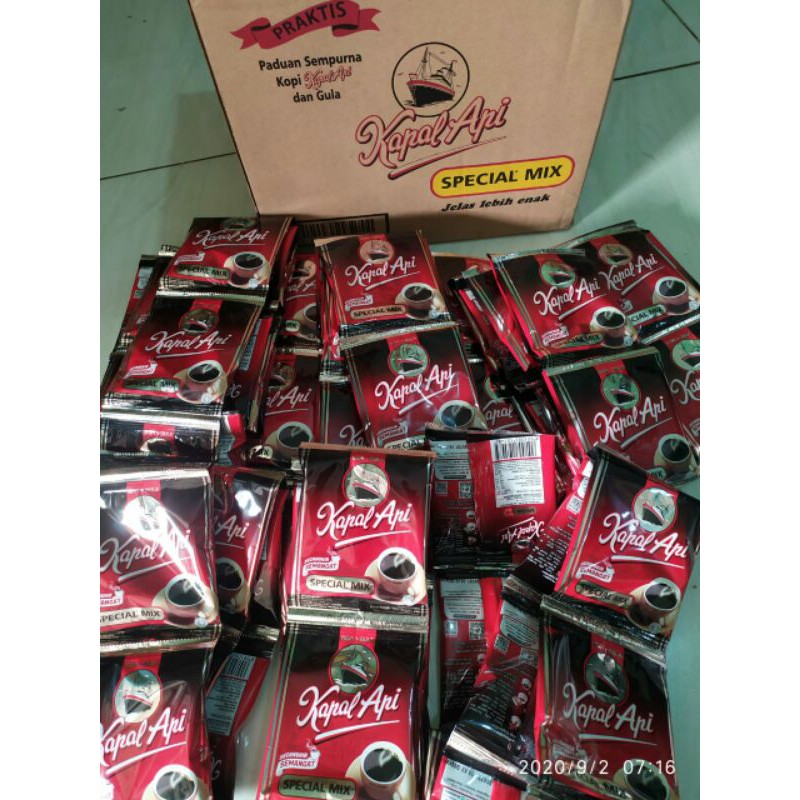 

Kapal Api Special Mix (10 Sachet) Kopi +Gula