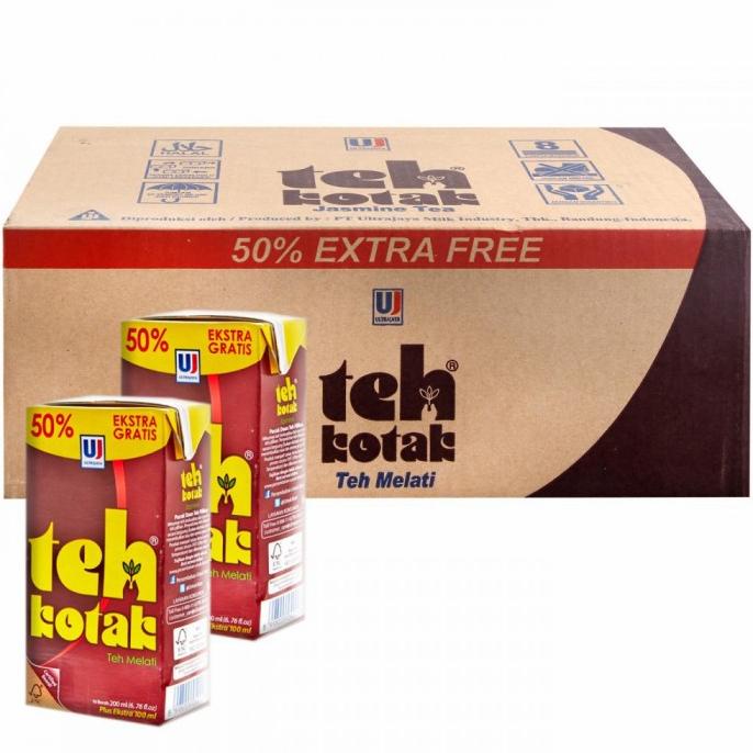 

Ultra Teh Kotak 200ml + 100ml 1 Dus Isi 24