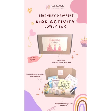 

Souvenir Ulang tahun anak Edukatif (Lovely Box)