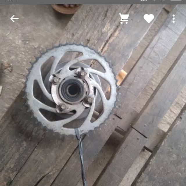 Nap gear Suzuki Satria Fu panel gear fu