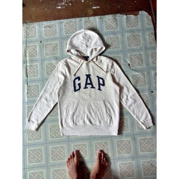Hoodie gap putih