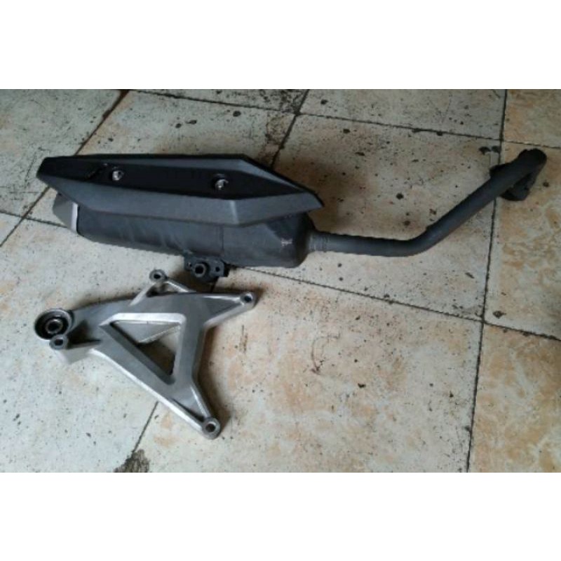 kenalpot Vario 125 150 all-new 2018-2021 barang bekas ORI copotan motor