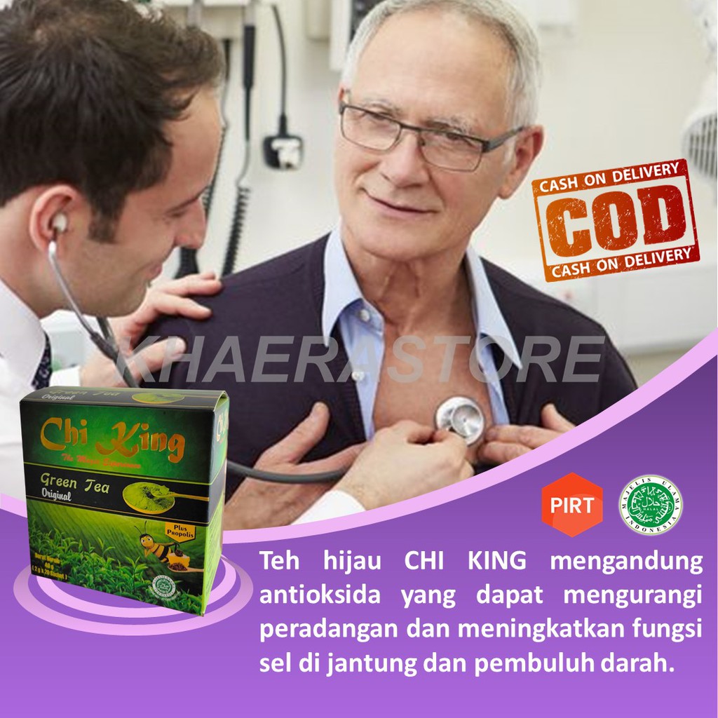 

Teh Hijau bubuk CHI KING