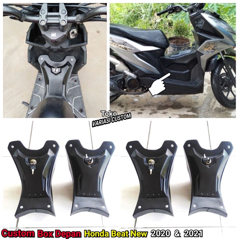 Box Depan Tengah Honda Beat 2020 Led Deluxe Aksesoris Variasi Custom