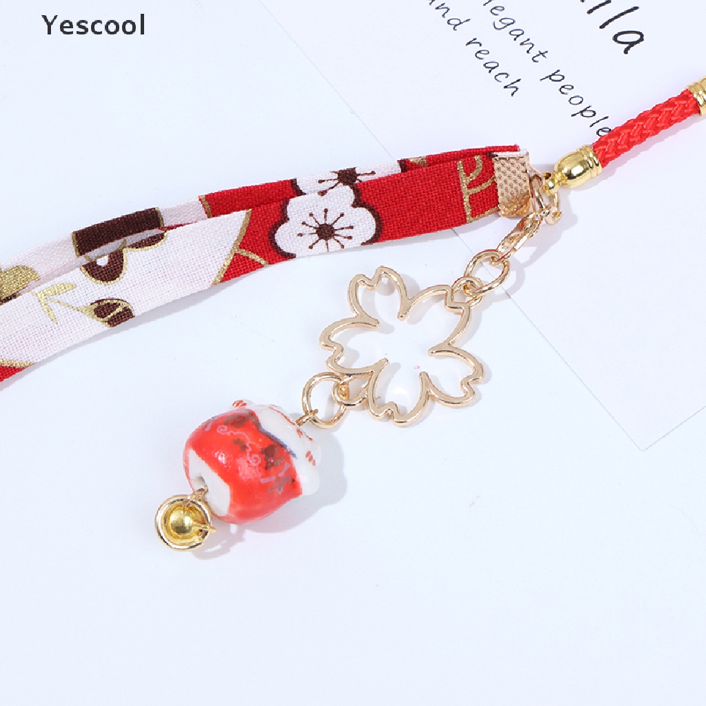 Yes Tali Lanyard Motif Bunga Daisyloncengkucing Untuk Aksesoris Handphone