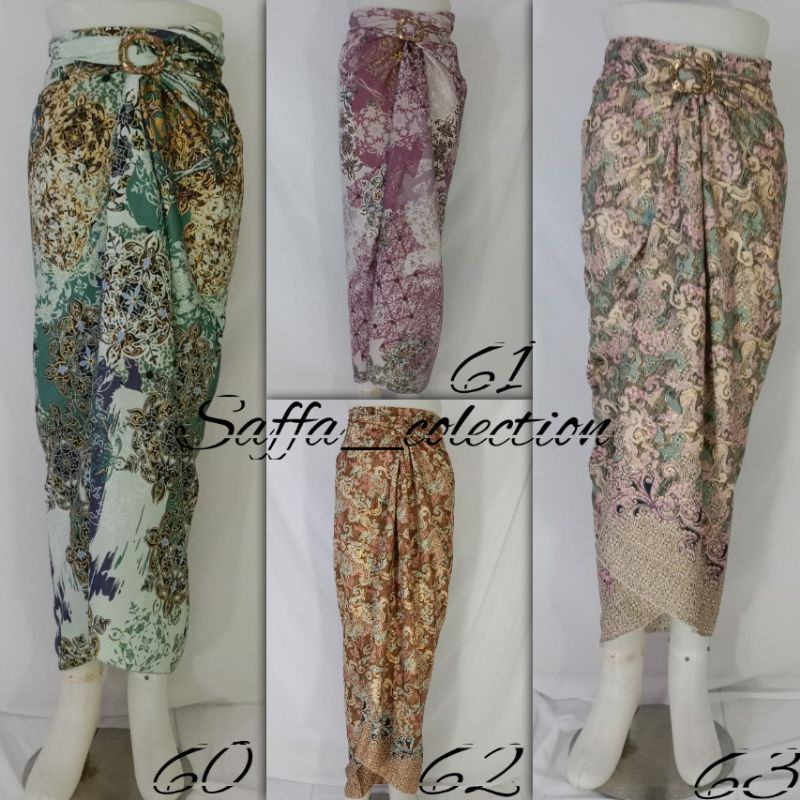 rok lilit batik modern / rok lilit batik/bawahan kebaya modern/rok serut/rok batik