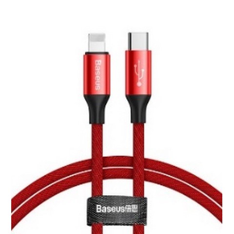 BASEUS CABLE YIVEN TYPE-C TO IPHONE RED (CATLYW-C09)
