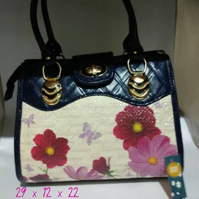 Tas Pandan decoupage