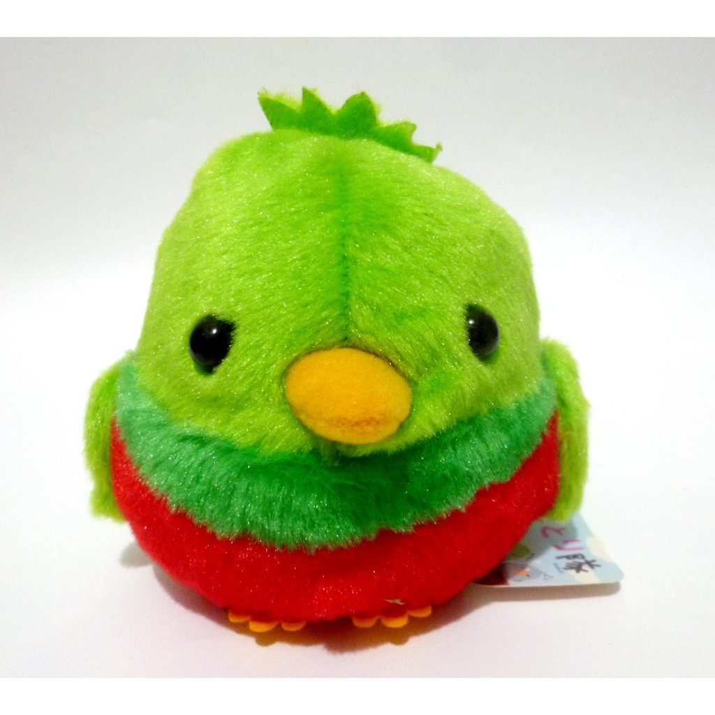Boneka Burung Quetzal Kotori Tai Ureshii Original Amuse Bird Plush Doll