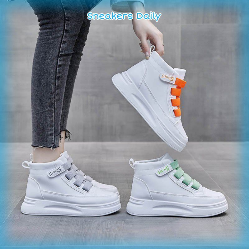 COD SD SH337 Sepatu Sneakers Wedges Wanita Import Sepatu Trend terbaru Korea