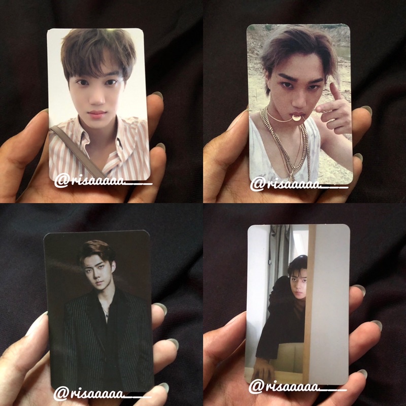 Photocard EXO Kai DMUMT Sehun Universe PC
