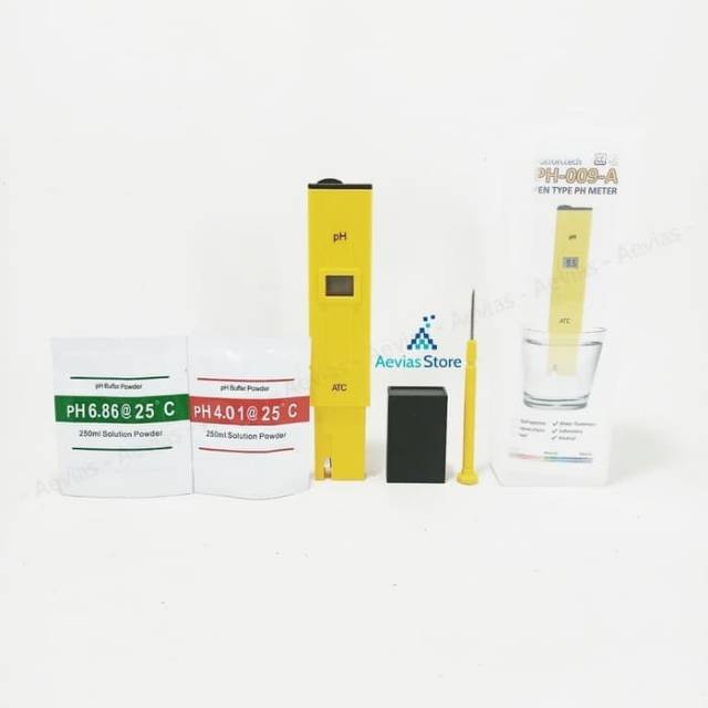 Alat Ukur PH Test Meter Digital Air, Hidroponik, Aquakultur, Original