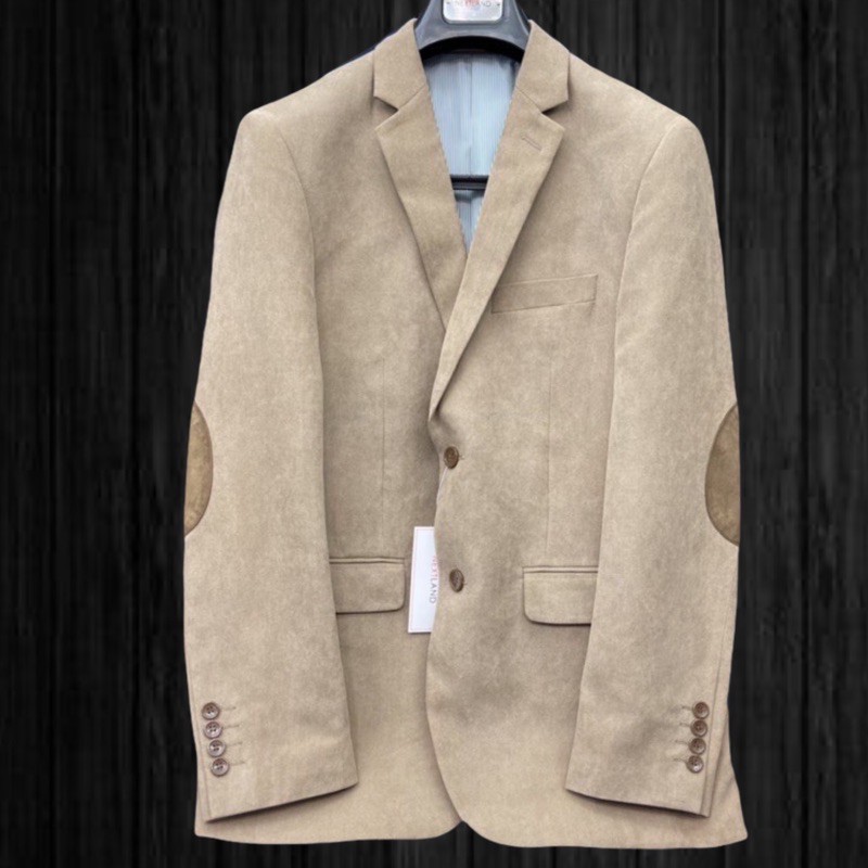 NEXTLAND-Classic fit Khaki Sport Casual Blazer Jas Pria Berkwalitas