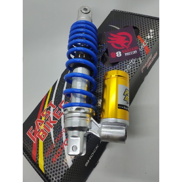 Shockbreaker Fastbikes 310MM Tabung Bawah Matic Beat Mio Scoopy - Shock Tabung Bawah Belakang Matic 310 MM Fastbikes Copy Olins