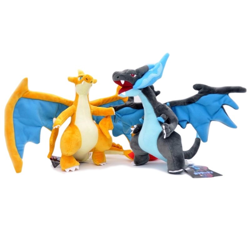 MOMBABY1 Edisi Mega - Boneka Pokemon Pikachu Mega Charizard / Boneka Charizard