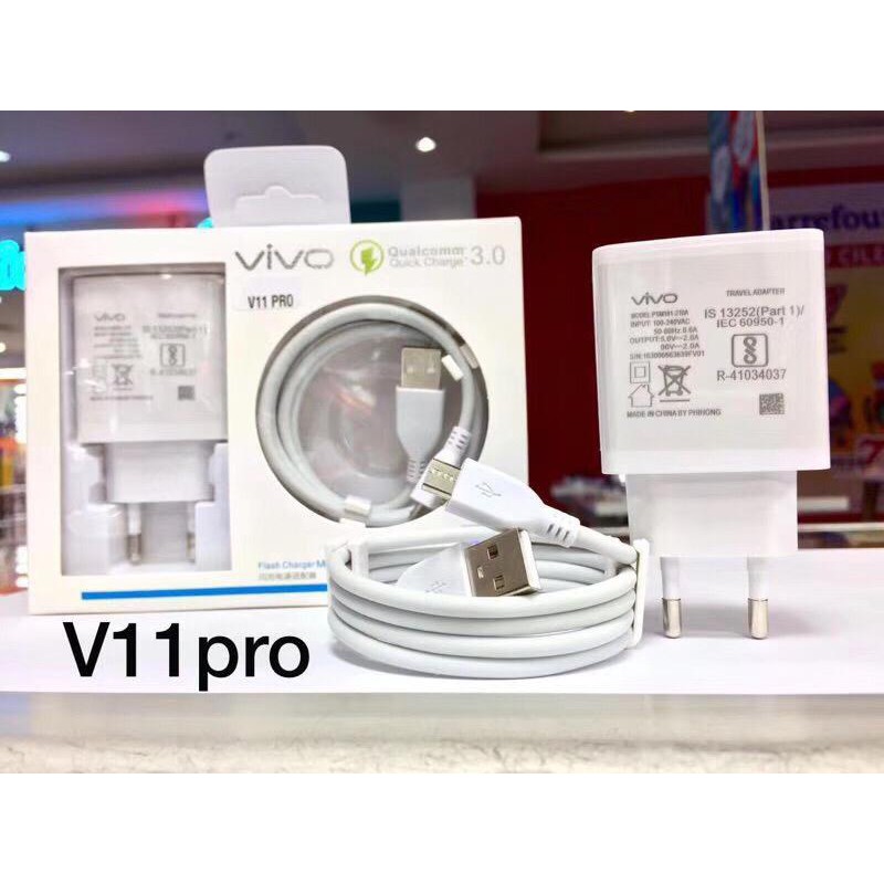 CHARGER VIVO FAST CHARGING MICRO USB 9V 2A V11 PRO Y20 X50 Y30 Y50 Y11 Y12 Y15 Y17 Y19 ORIGINAL 100%