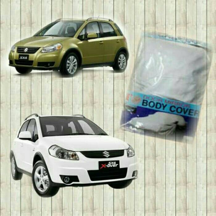 body cover sx4/sarung mobil x-over Aksesoris Mobil