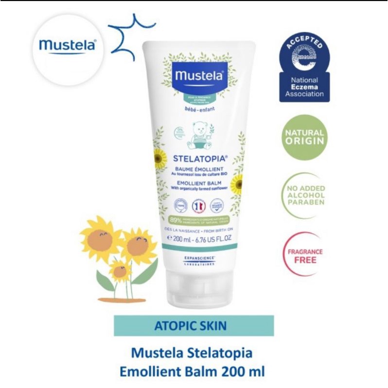 Mustela STELATOPIA emollient balm 200ml