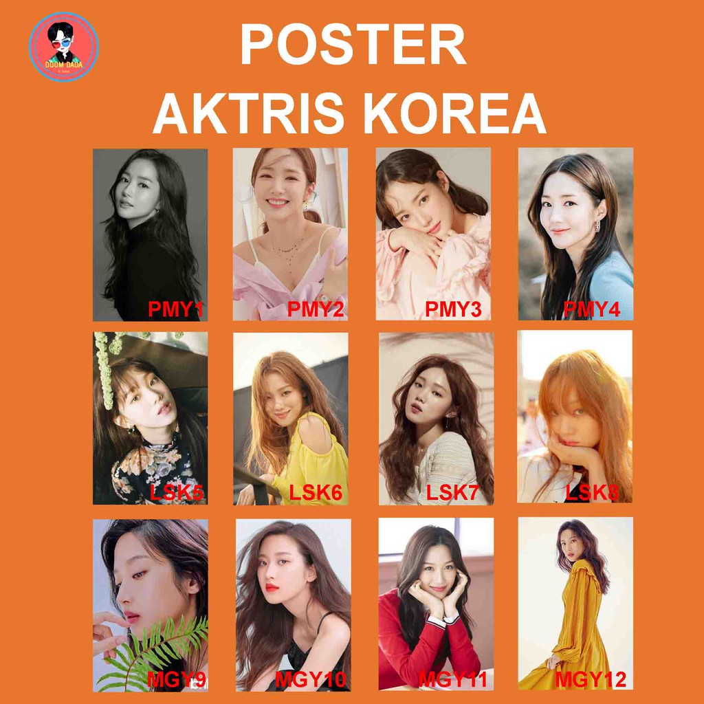 Poster LEE SUNG KYUNG / Poster MOON GA YOUNG Mun Ka Young / Poster PARK MIN YOUNG