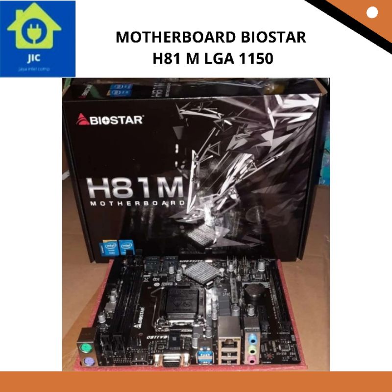 MOTHERBOARD BIOSTAR H81 M LGA 1150