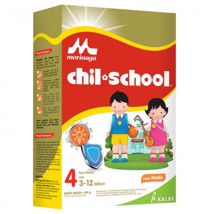 Chil School Gold 400gr Madu/Vanilla/Chocolate/Strawberry