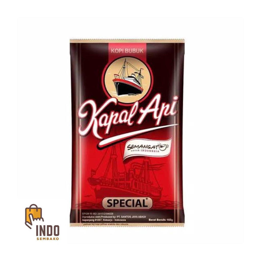 Kopi Kapal Api 160g / Kopi Kapal Api Merah 160 gram