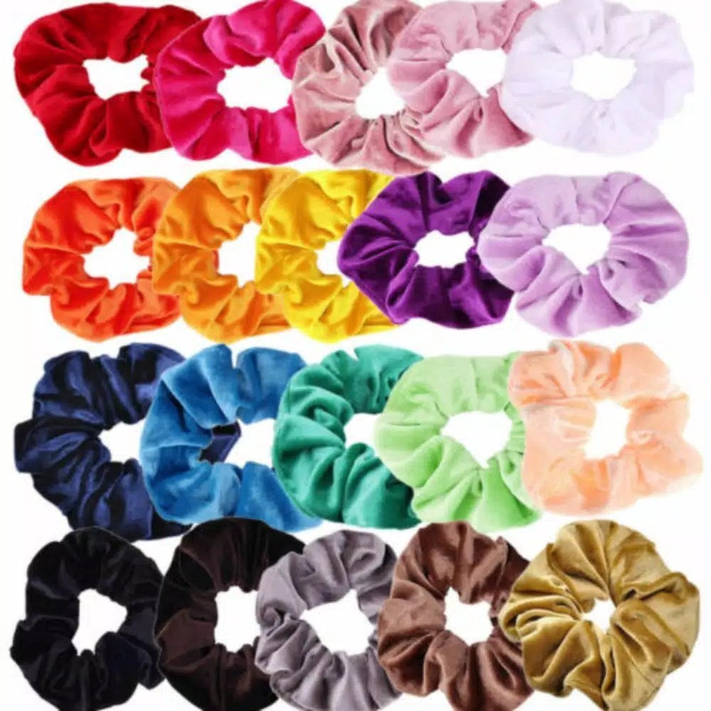 IKAT RAMBUT SCRUNCHIE VELVET