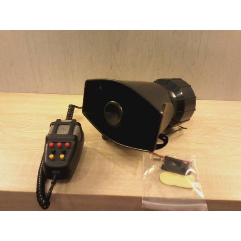 klakson polisi 7 suara patwal toa 12 volt 100watt