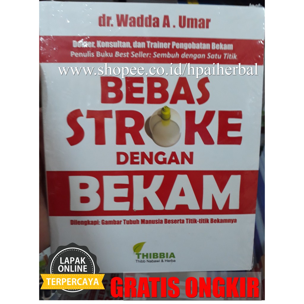 Buku Bebas Stroke Dengan Bekam / Buku Bekam Bebas Stroke