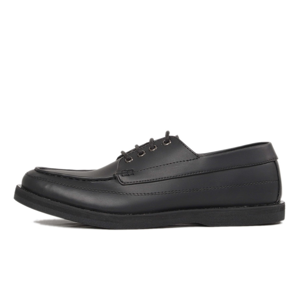 MORRIS BLACK |ManNeedMe x ARF| Sepatu Pantofel Pria Derby Shoes ORIGINAL