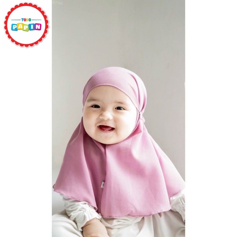 TokoPapin Kerudung Bayi Jilbab Hijab Maryam Anak Bayi Perempuan Bergo Termurah