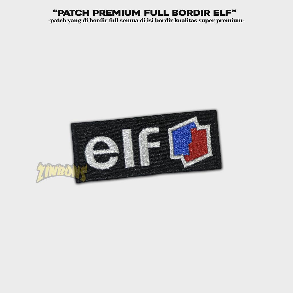 Premium Patch bordir ELF Emblem Bordir