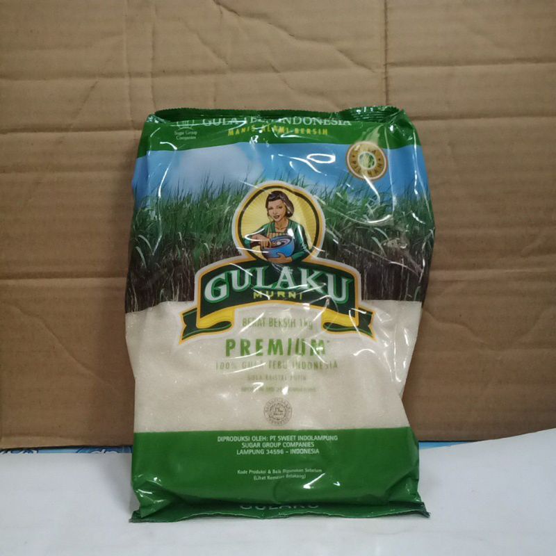 

Gula Pasir Gulaku Premium Hijau 1 kg
