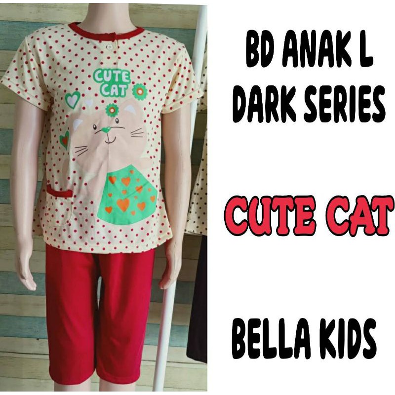 BABYDOLL BELLA ANAK L CUTE CAT