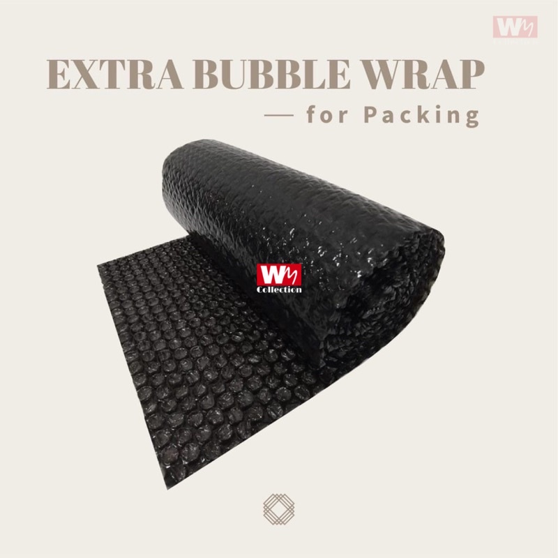 

BUBBLE WRAP Tambahan Packing Extra