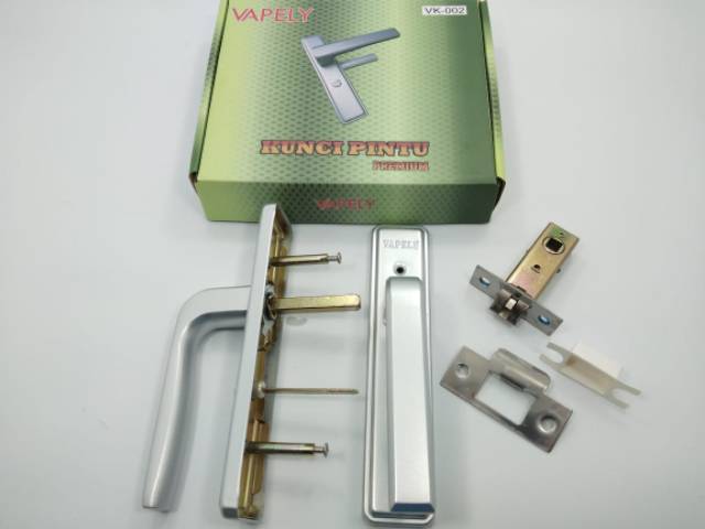 KUNCI PINTU KAMAR MANDI WC TOILET VAPELY VK-002/BATHROOM DOOR LOCK/GAGANG PINTU SET