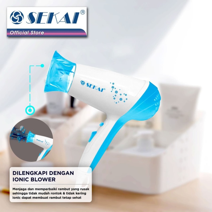 Sekai Hair Dryer HD 251Pengering Rambut Original Bergaransi Resmi