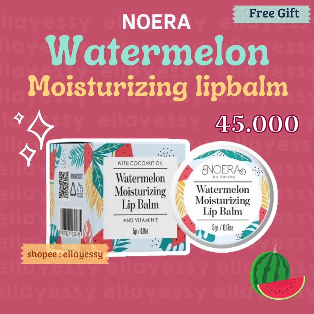 Noera Lip Balm &amp; Lip Scrub