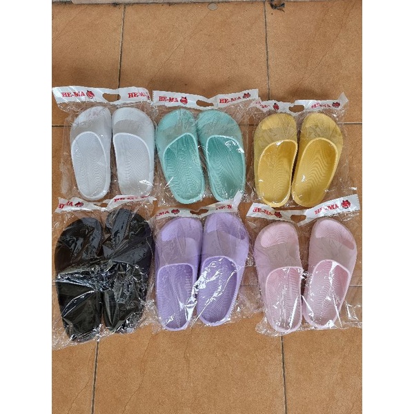 SANDAL WANITA HEMA SLIP ON SLOP ANTI SLIP KOREAN STYLE