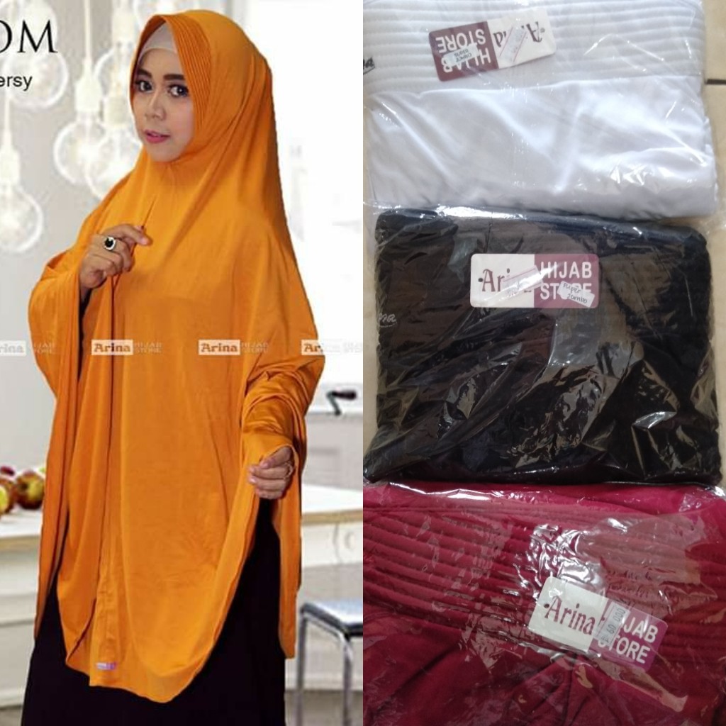 hijab arina jumbo ihrom