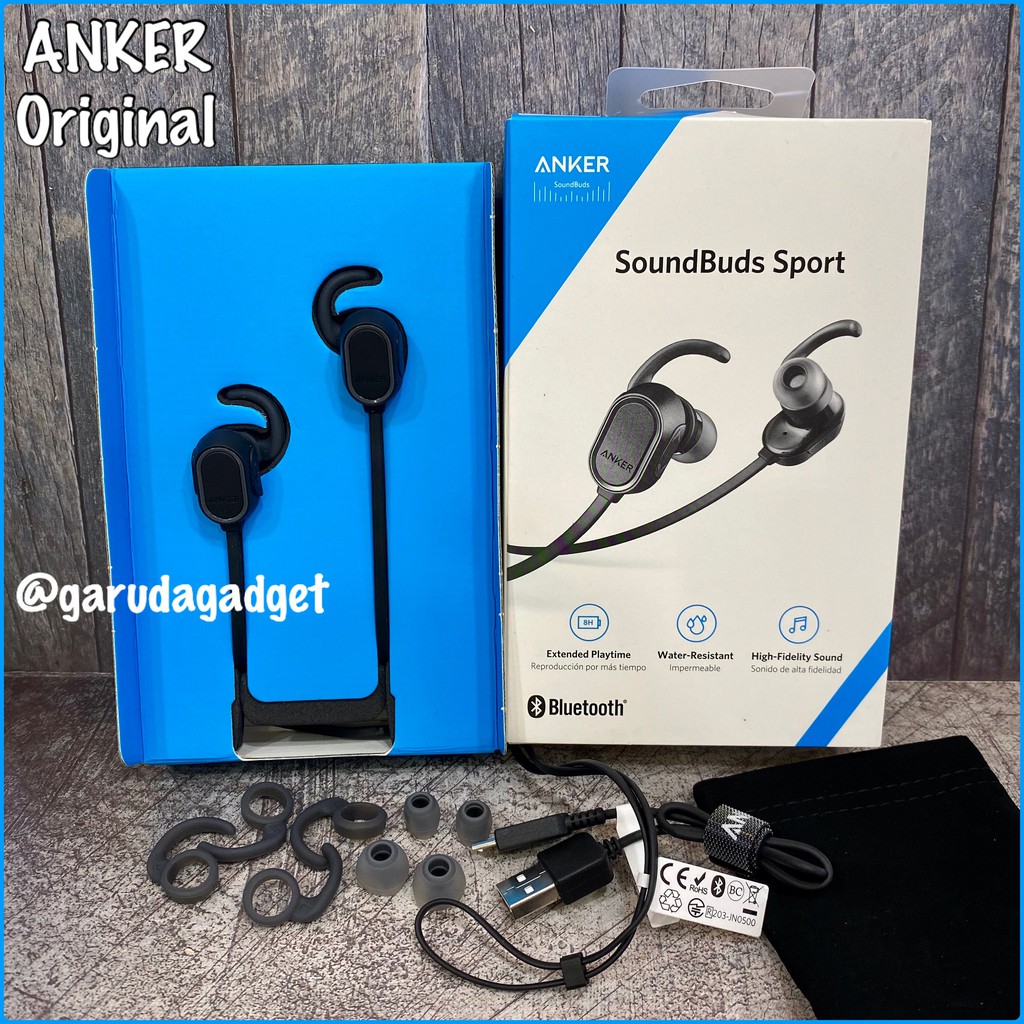 anker soundbuds bluetooth earphone a3233
